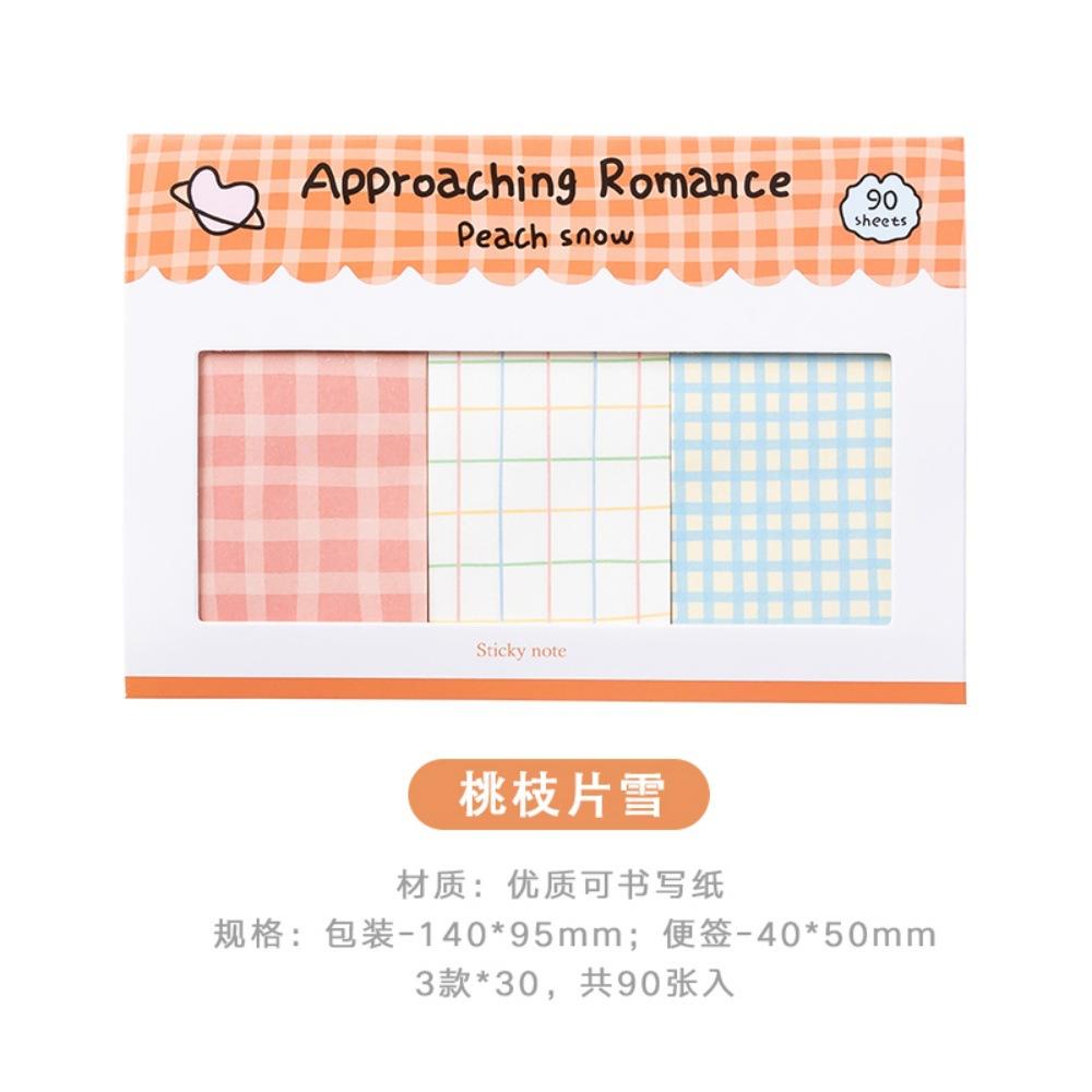 Kawai Square Grid Combination Sticky Notes Are Coming Soon Romantic Handbook Decoration Basic Material Paper Lovely Memo Pad