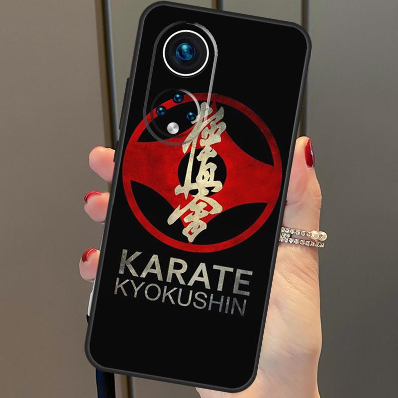 Oyama Kyokushin Karate For Huawei P20 P30 P40 Lite Pro P Smart 2019 Nova 9 5T Telefondeksel For Honor 50 8X 9X 10i