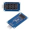 Red Light LED Digital Display 4 Digit 7 Segments Module Adjustable Brightness