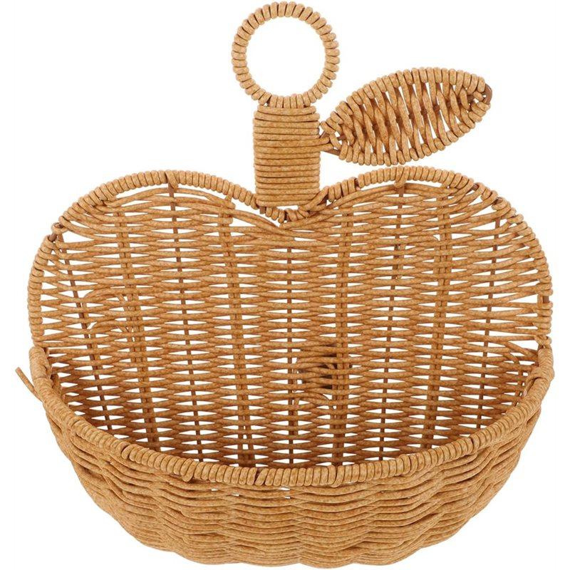 

ABGR-Kitchen Fruit Organization Hand-Woven Storage Bin For Kitchen Fruit Organization Storage