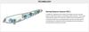 Megabass Dog X JR SW 71 mm 6.5 grams Floating Lure DD Clear Inakko (2115)