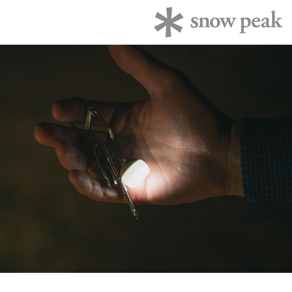 SNOW PEAK Micro Lantern TSUBU HOZUKI LED Ultralight EDC Camping Light from Japan
