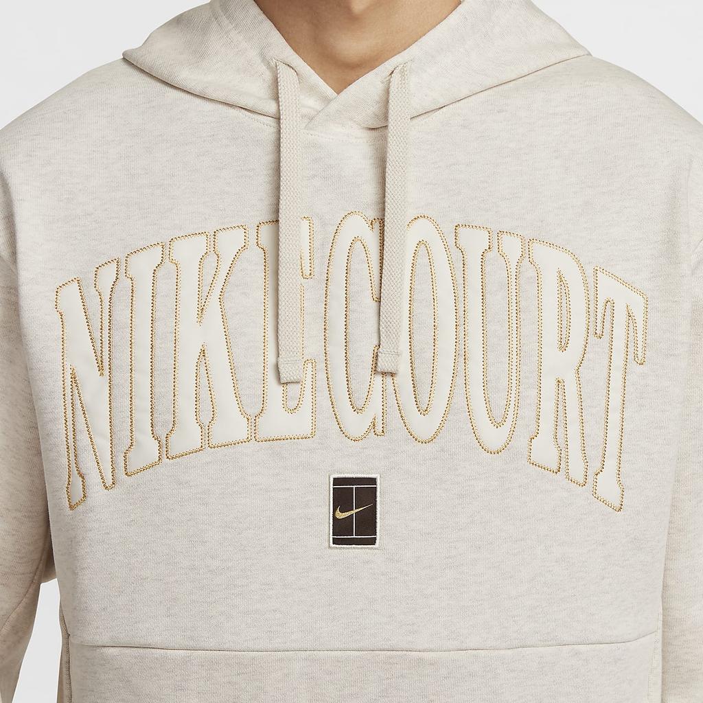 Nike Court Heritage Dri-Fit Embroidered Logo Outdoor Casual Sports Hooded Pullover Long Sleeve Sweatshirt Men sweatshirt FQ2094-104