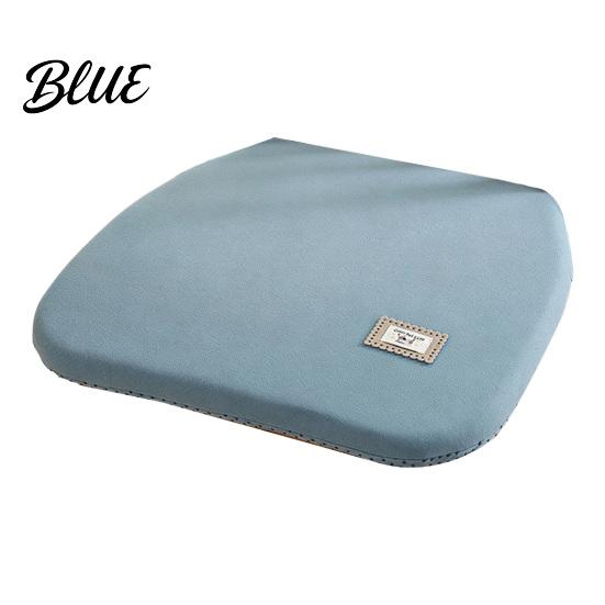 Removable Cover Seat Cushion Memory Foam Chair Cushion, Thickened Dining Pad with Straps, Easy Care Non-Slip Backing, Washable for Autumn Winter