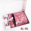 Polyester Business Executive Men'S Tie 6-Piece Gift Box Tie