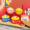 Whimsical Dance Lion Drum Silicone Keychain Playful Cute Accessory For Use Everyday