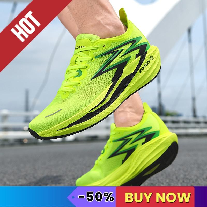 Marathon Sneakers Men Sports Running Shoes Carbon Plate Lightweight Women Athletic Outdoor Fitness Gym Sneakers Walking Footwear