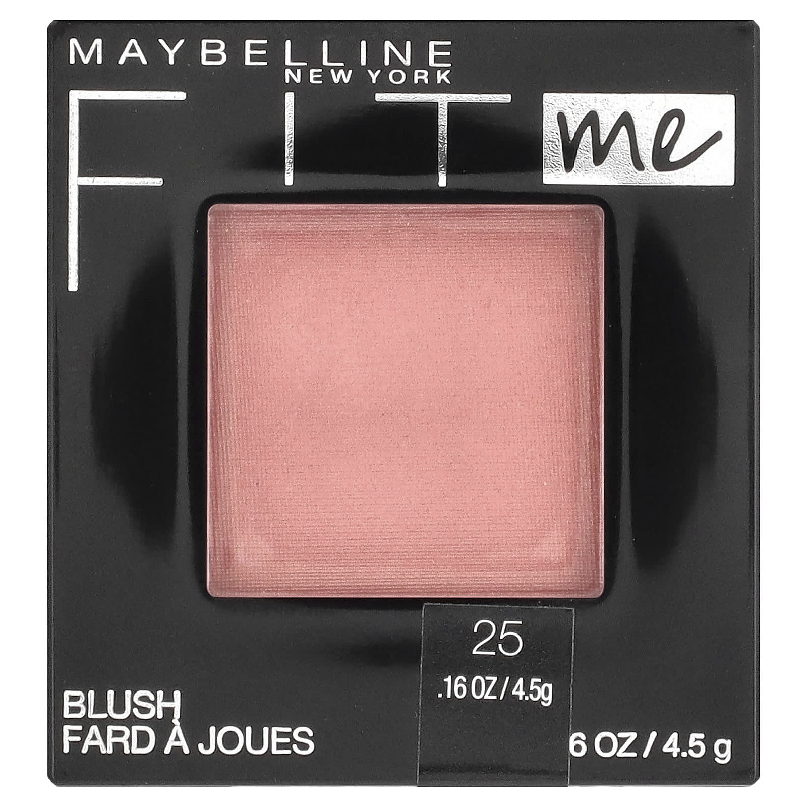 

Maybelline Fit Me, Румяна, 25 Розовый, 4,5 г (0,16 унции)