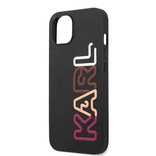 Etui Do iPhone 13 Mini Karl Lagerfeld Multipink Czarne