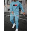Mens Casual Hooded Sweatshirt Set Long Sleeve Tracksuit Lightweight Sporty Outfit Teens Young Adults