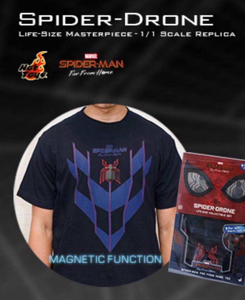 [USED] Spider-Man FAR FROM HOME HOT TOYS Limited Edition T-shirt