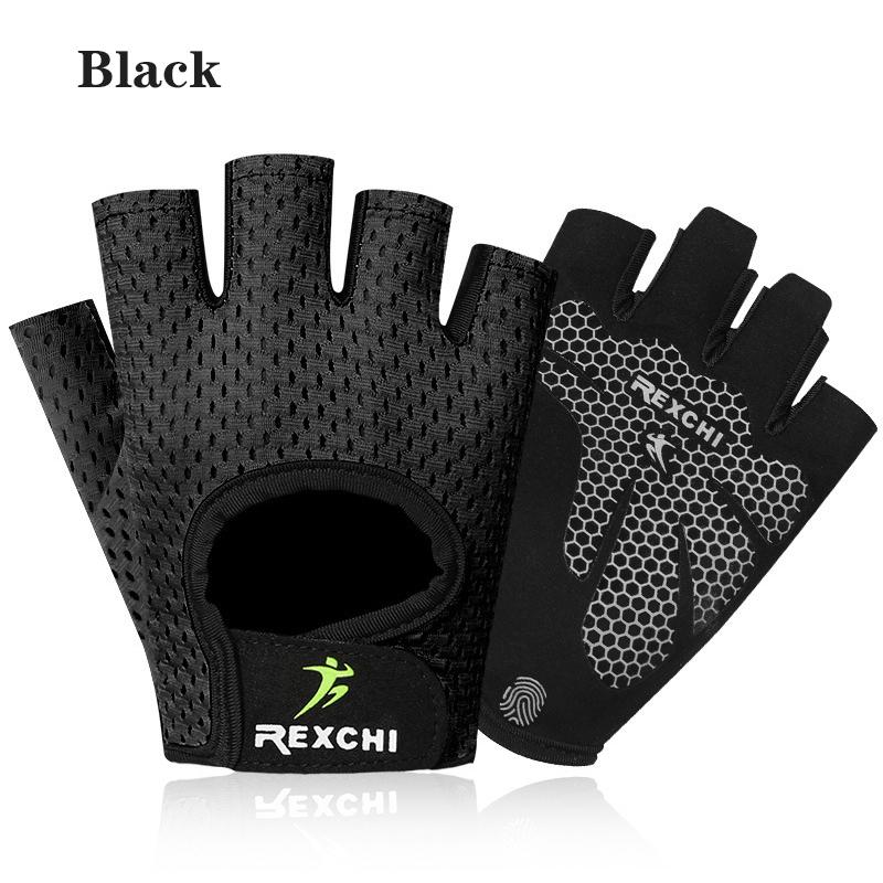 

Профессиональные перчатки для фитнеса, нескользящие спортивные перчатки для йоги, половина относится к мужским и женским пауэрлифтерам, защищают аксессуары для велосипеда XL