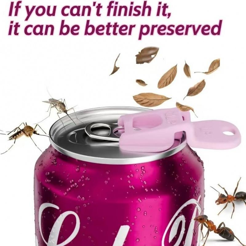 New Cross-border Cola Drink Plastic Simple Small Can Opener with Dustproof Sealing Cap