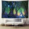 Bubble Forest Tapestry Wall Hanging Minimalist Art Bohemian Mysterious Hippie Tapiz Witchcraft Room Home Decor