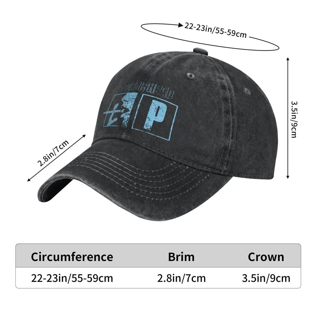 Summer Portishead Band Smoking Baseball Cap Sun  Hot Sale Print Washed Trucker Hat Unisex-Teens y2k Retro Outdoor Snapback Cap