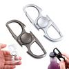 Bottle Opener Fidget Spinner Keychain Zinc Alloy Multi-Functional Beer Bottle Opening Tools Key Ring Home Office Desk Toy Stress Relief Gifts for Men
