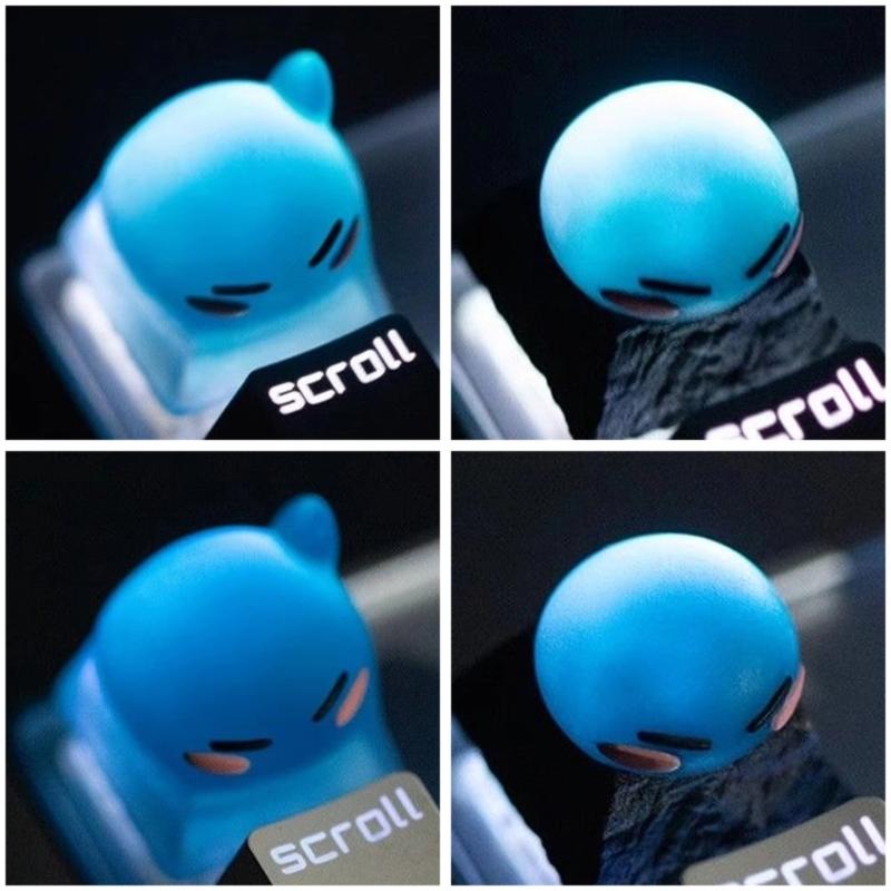 ESC Keycap Transparently Base Lovely Shaped Resin Keycap, Enhances Typing Experience For Gamers And Office Workers