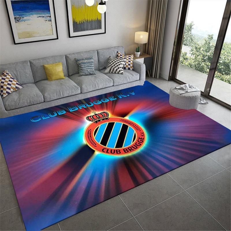 Club Brugge Logo Carpet Rug for Living Room Bedroom Home Sofa Decoration,Kids play Non-slip Floor Mat