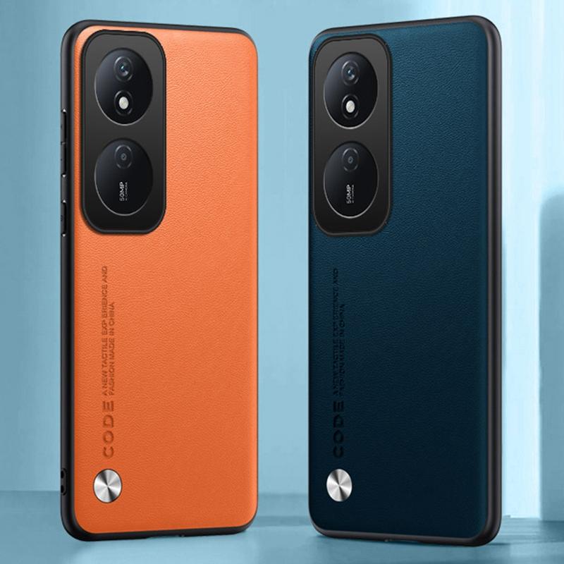 Luxusní PU kožené pouzdro pro Honor X7B X7A Zadní kryt Matný TPU Silikonová ochrana proti nárazu Pouzdro na telefon pro Honor X7 AB HonorX7