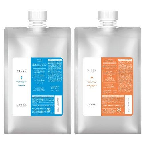 

Lebel Viege Shampoo 1000ml + Treatment V 1000ml Refill Set