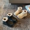 New Arrival Children's Winter Boots with Fleece Lining for Girls - Thick Wool Lined Snow Boots for Kids