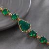 Emerald Heart Bracelet
