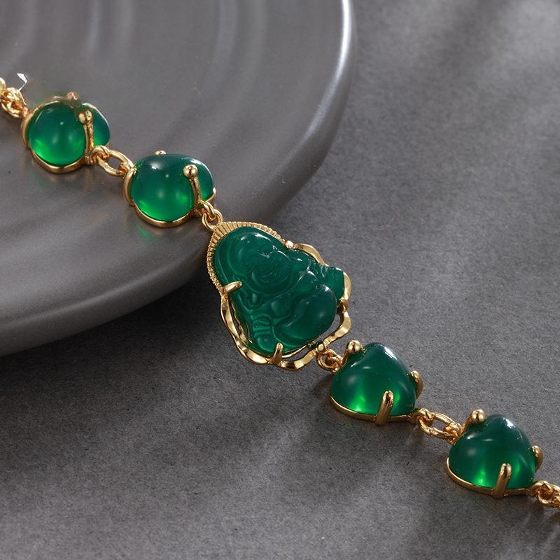Emerald Heart Bracelet