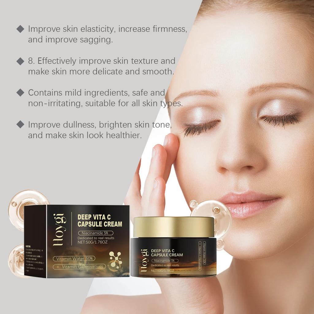 Niacinamide Face Cream Fade Dark Spot Lightening Melasma Even Skin Tone Shrink Pore Brightening Moisturizing Skin Care Cream