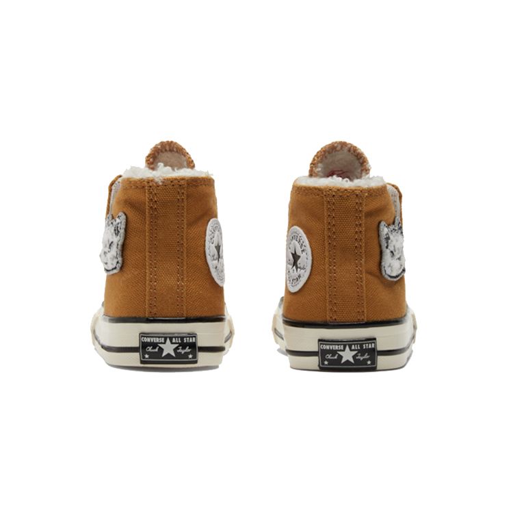 Converse Chuck Taylor All Star 1970s High Top Canvas Sneakers Baby Sneakers Brown White 772509C