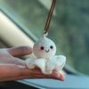 Cute Plush Car Mirror Hanging Ornaments Safe Driving Amulets Vehicle Interior Accessories Car Interior Decorations for Girls