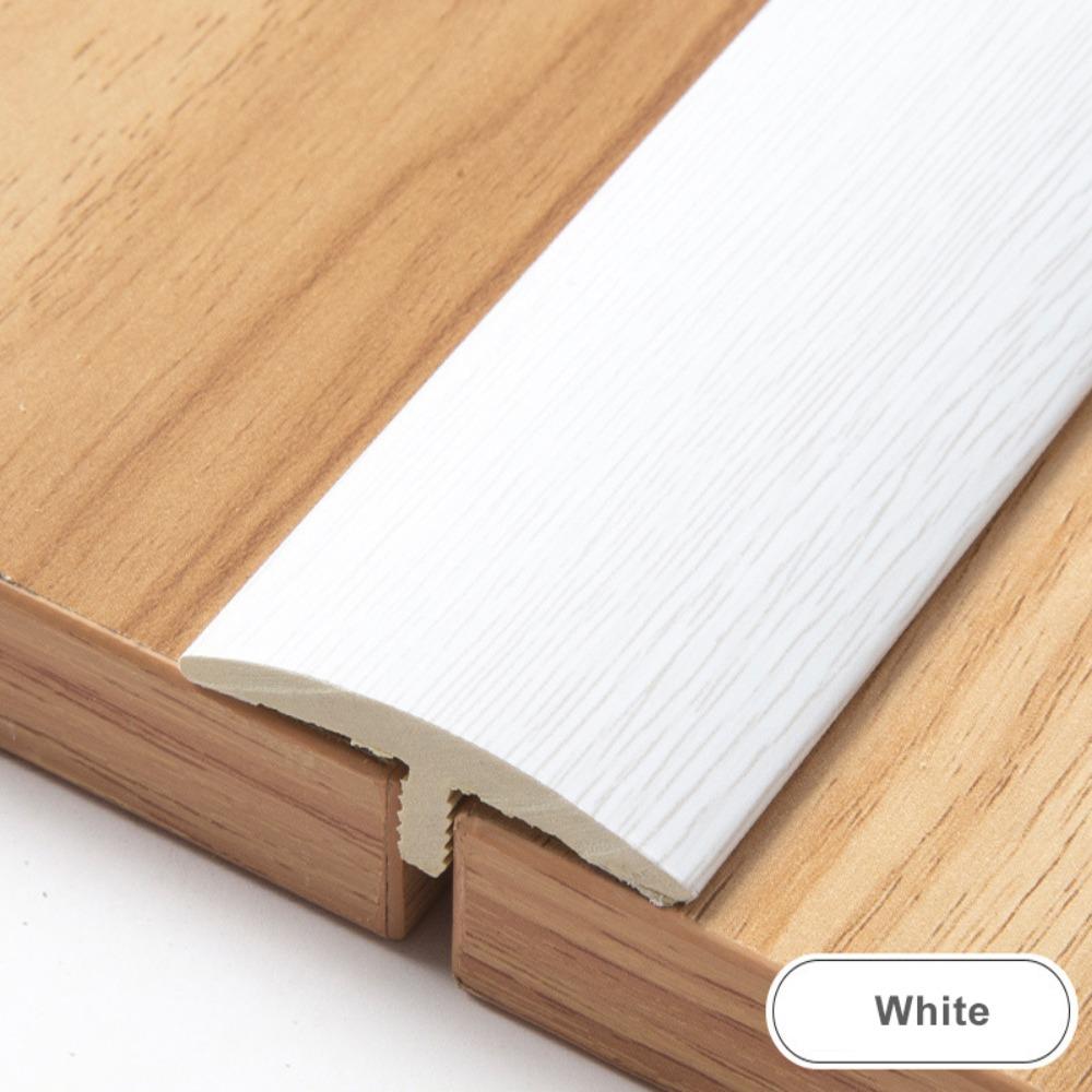 Durable Carpet To Tile Floor Transition Strip T-Molding Self Adhesive Threshold Cover Cuttable Waterproof Divider Strip Doorway