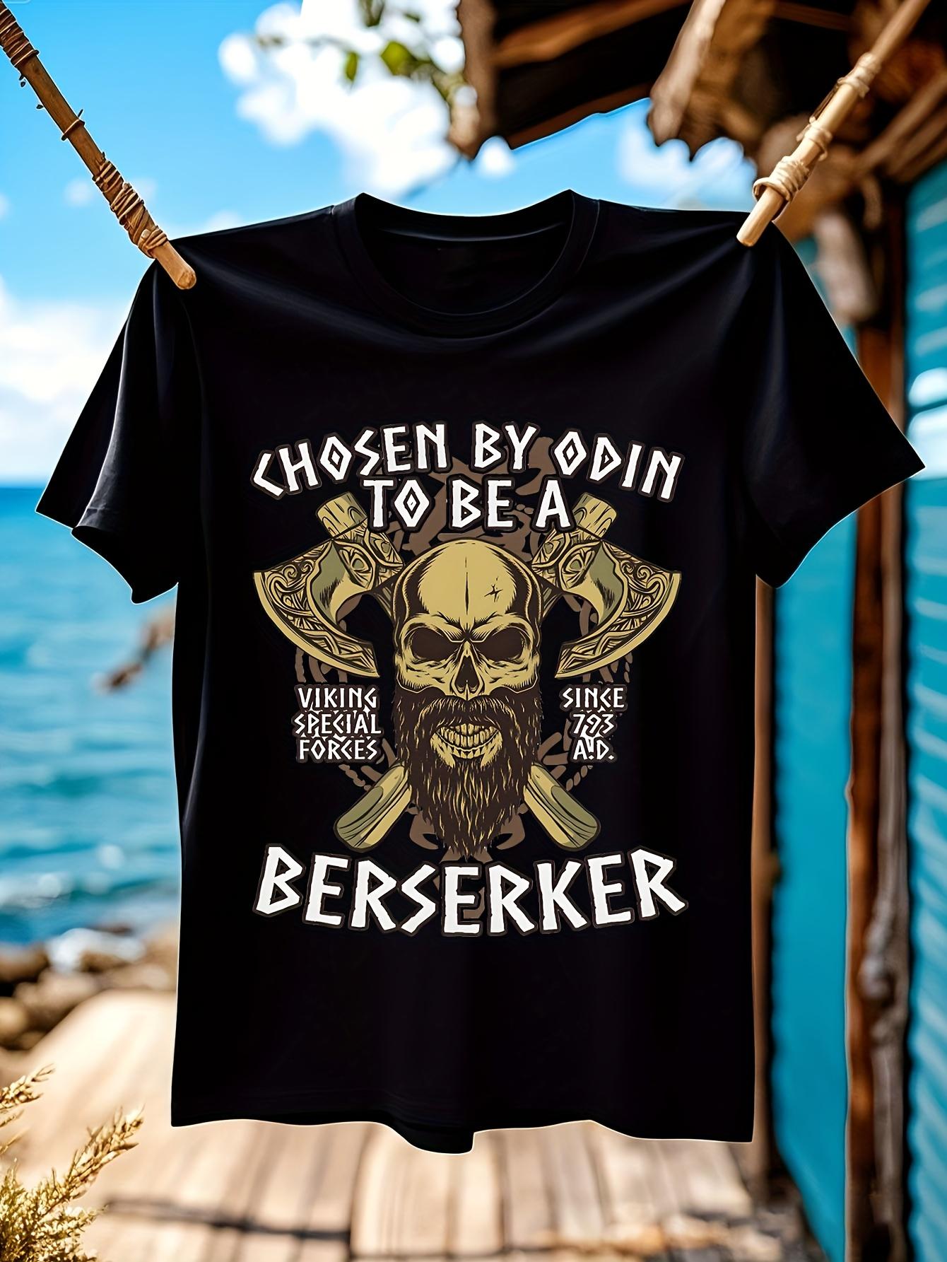 Berserker Viking Special Forces Graphic Tshirt Graphic Ts... XXXL