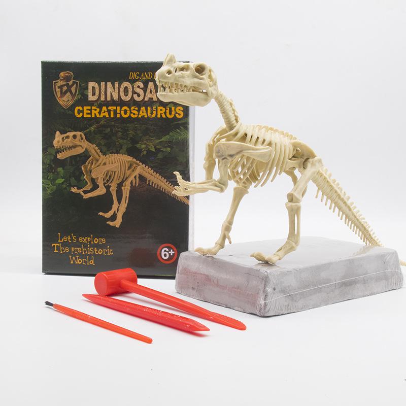 DIY Children s Educational Gem & Dinosaur Fossil Blind Box