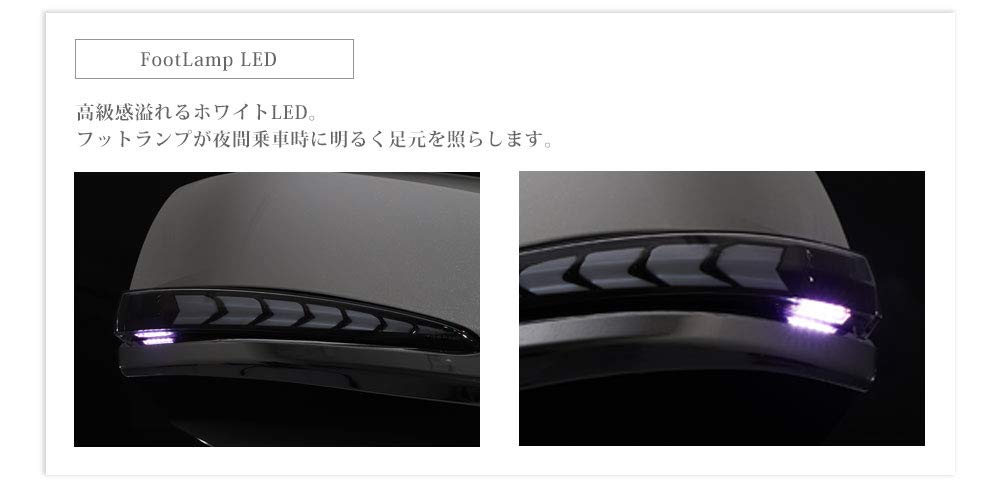 RAV4 Flowing Sequential Door Mirror Turn Signal Chrome with White Exterior Parts Lenses, LEDs,