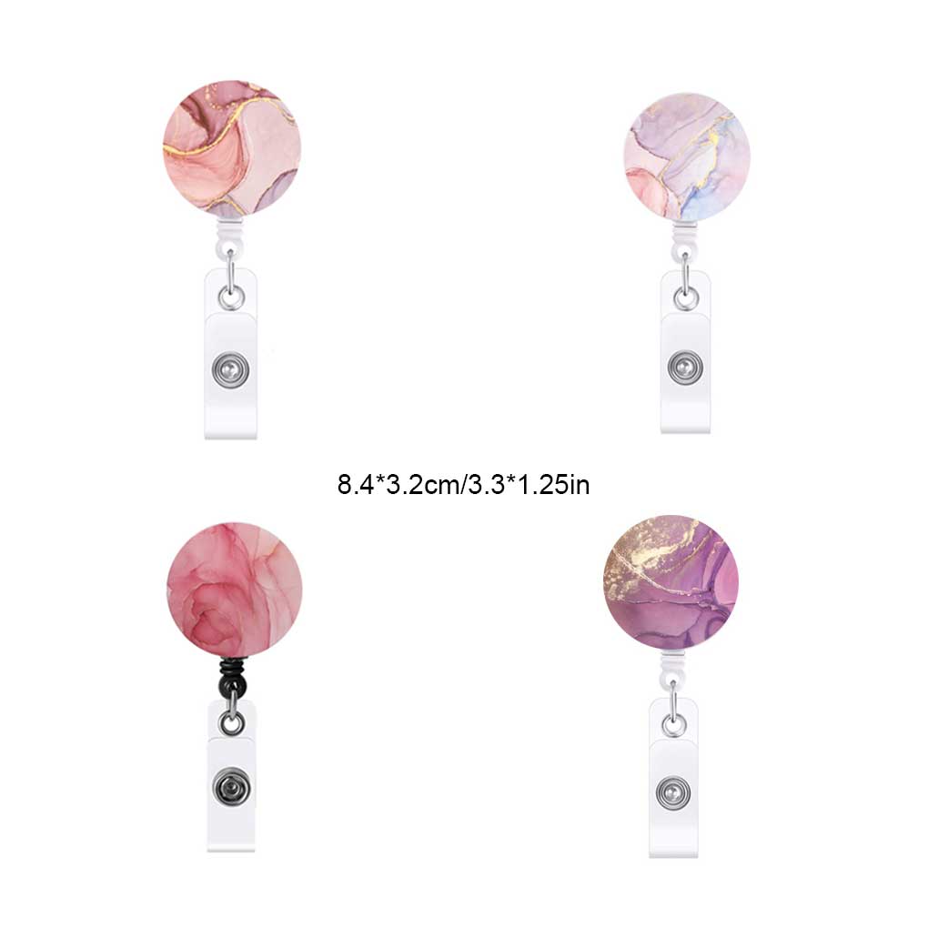 Badge ID Card Holder Universal Dress Hanging Decor Students Nurse Doctor Name Cards Clip Clothing Accessory Dressing Pendant