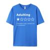 Funny Gifts For Friends Unisex Newest Normal Tshirts Round Neck Combed Cotton Short Sleeve Tees Gift Idea Tee Shirts Father Day