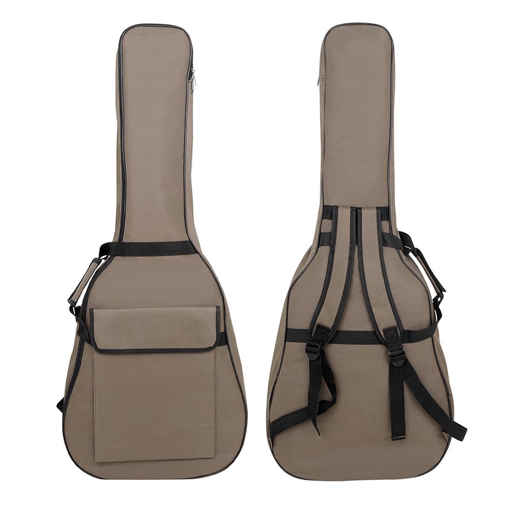 IRIN 41 Inch Guitar Case Polyester Double Shoulder Backpack Soft Carry Bag Guitar Accessory for Acoustic/Classical Guitar