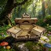 3D Wooden Music Box Puzzle Miniature : The Perfect Holiday Present Ideal for Halloween Christmas Plus Birthdays