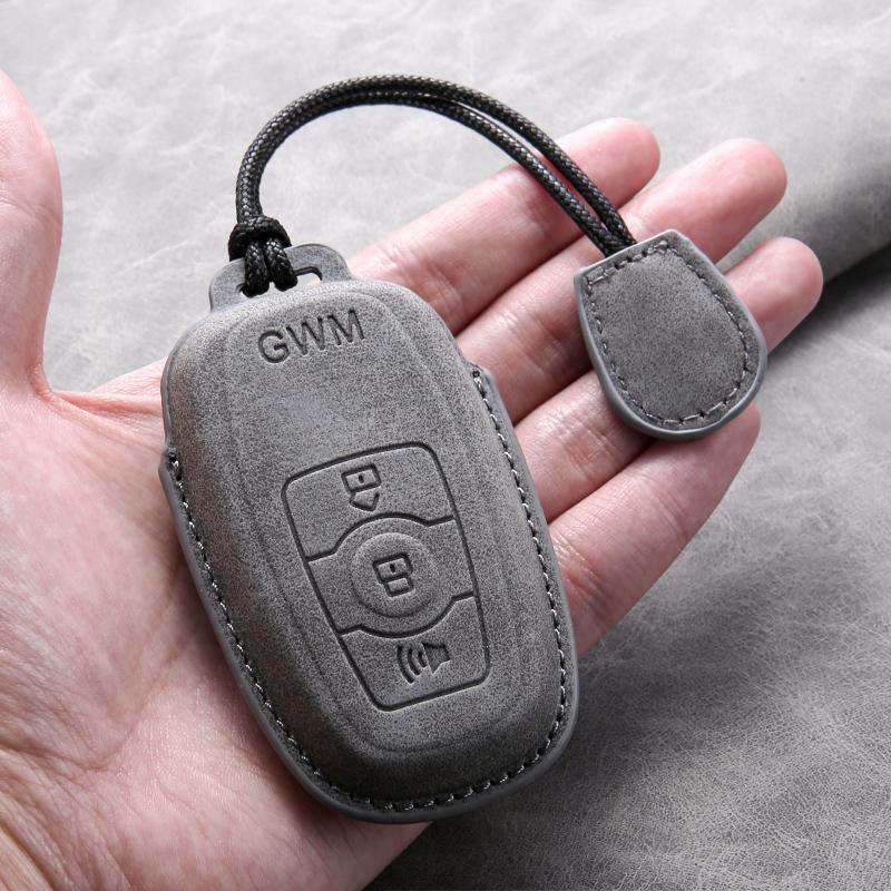 for Haval To Genesis Car Smart Key Case Cover Key Pack Remote Protection Sleeve Buckle Rope Special Accessories Multi Styles