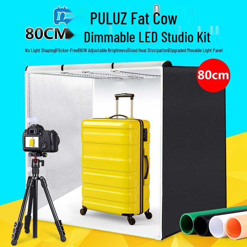 PULUZ 80 см светодиодный мягкий свет фотостудийный комплект