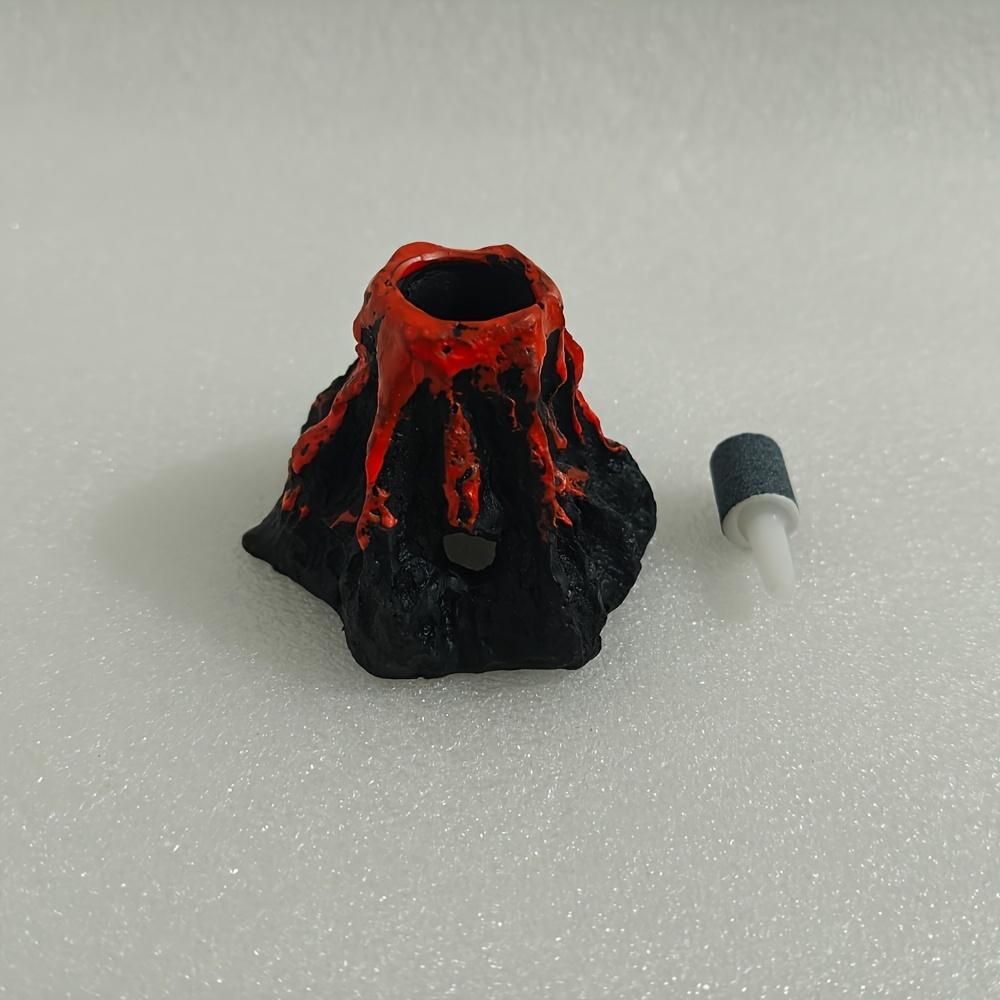 

Fish Tank Decoration Landscape Rockery Aquarium Simulation Volcano Can Be Self-loaded Oxygen Pump Home Crafts Decoration