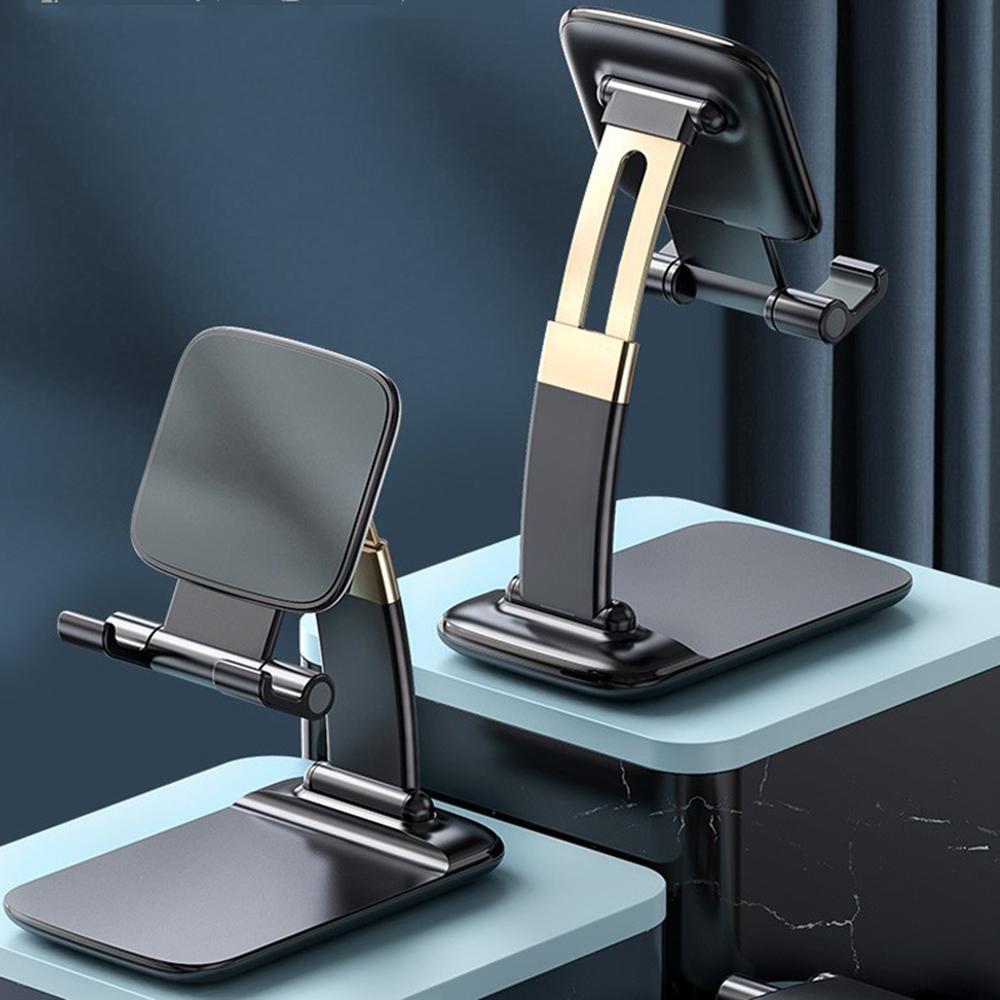 

Foldable Desk Mobile Phone Holder Gravity Tablet Stand for Android iPhone iPad Air (2020) White