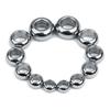 20pcs/lot Stainless Steel Beads Large Hole Round Loose Spacer Beads For Jewelry Making DIY Charms Bracelets Necklace Accessories