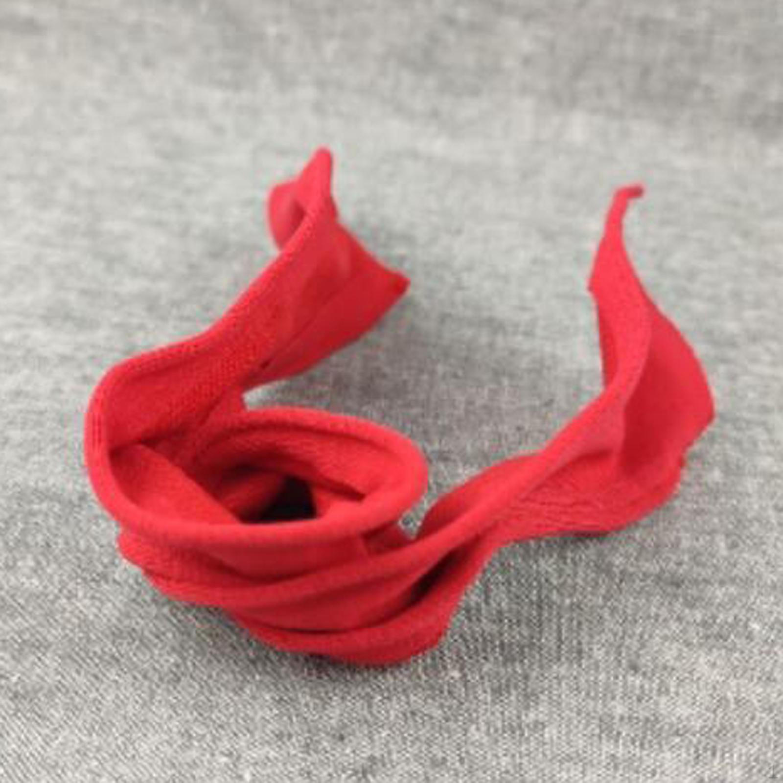 

Шарф в масштабе 1/6 для фигурок, аксессуар для косплея, 12-дюймовые мужские модели красный
