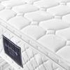 Comfy Sleep 1 Set Upholstered Bed Elegant Lines Slatted Frame Pure Color Mattress for Home