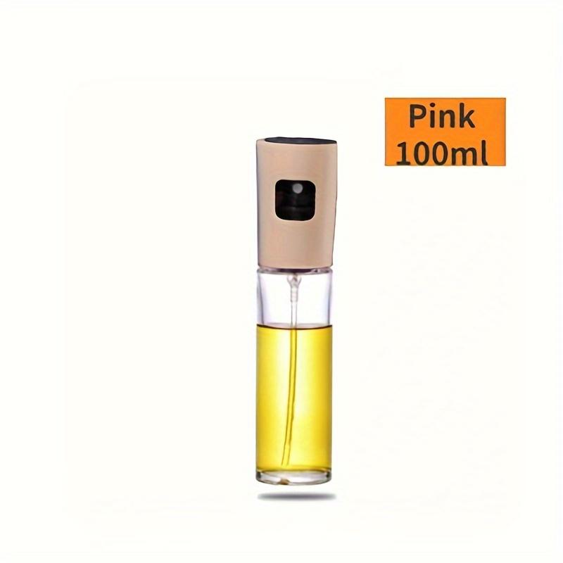

Многоцелевой стеклянный пульверизатор для кухни, аэрофритюрницы, с распылением под высоким давлением, для кулинарного масла, оливкового масла, аэрозольный баллончик розовый