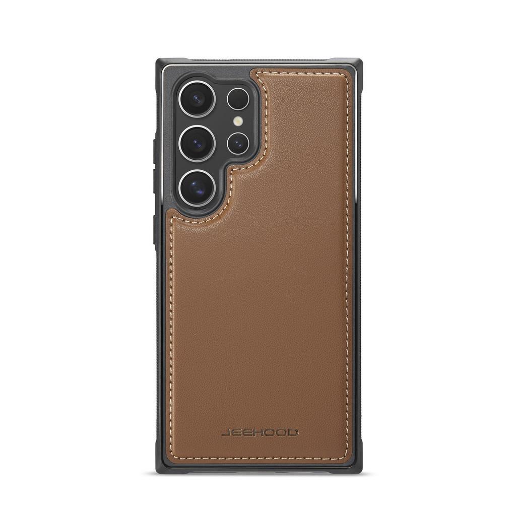 Magnetic Luxury Leather Case For Samsung Galaxy S24 Ultra S25 S26 S23 S22 Plus S21 S20 FE Note 20 Ultra A53 A54 A55 Hard Shell