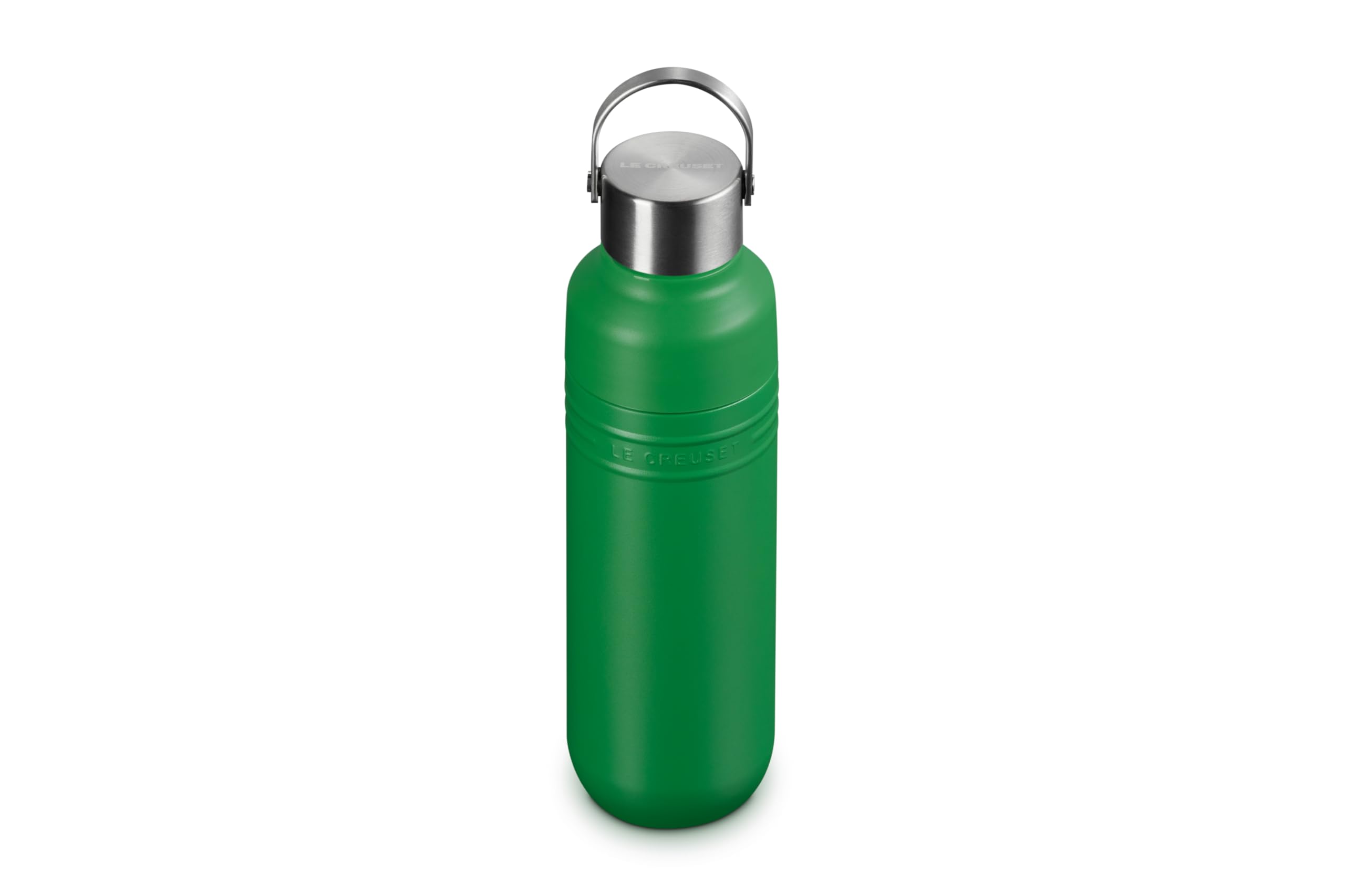 

Dot Design Award 2025 Le Creuset Water Bamboo Stainless Vacuum Keeps Hot or Wide Easy to On the Portable [Red Winner] Bottle, 500ml, Green, Steel,