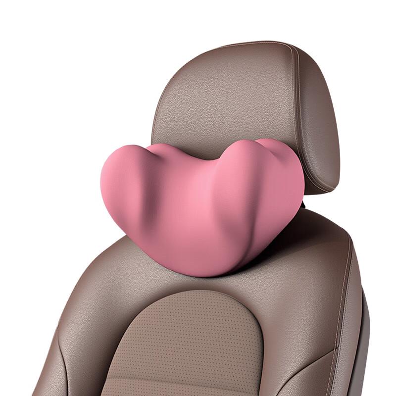 Miling Heart-Shaped Car Headrest & Lumbar Support Set