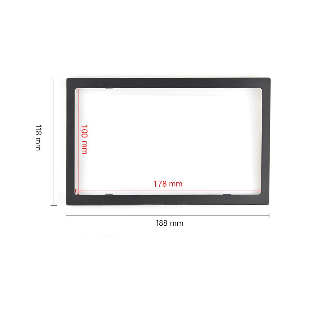 2 Din Car Radio Frame for 7inch Car Multimedia Player Metal Frame for Hyundai Nissian Toyota Autoradio 2 Din Car Frame